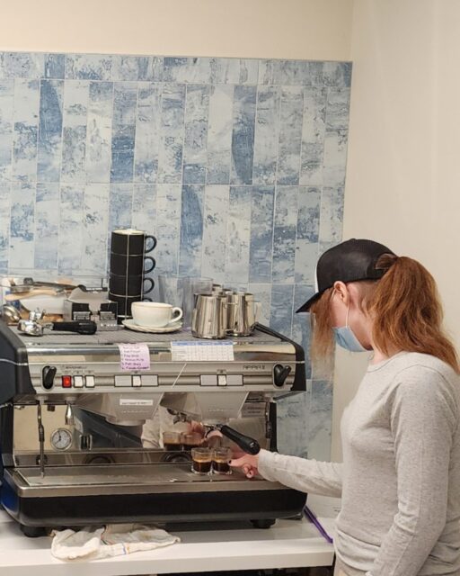 We’re excited to open a new barista classroom and training space at our flagship downtown location—an important step forward for our Barista & Customer Service Program.

As of late March, students are now learning and practicing in this dedicated, fully in-house space. It creates more opportunities for hands-on training and positions the program to serve more young adults as they build skills in coffee preparation, customer service and workplace readiness.

This space was made possible by our community's support. Thank you for helping create more opportunities for the next generation entering the workforce. Special shoutout to Washington State Department of Commerce for funding support and to Turner Construction (@turnerconstructioncompany), Ware Malcomb and Kris Beason of Beason Construction Solutions for bringing the classroom to life. 

To learn more about where we’re headed next as we kick off our new Strategic Plan, read more from FareStart CEO Patrick D’Amelio on our blog by clicking on the link in bio.

#FareStart #WorkforceDevelopment #JobTraining