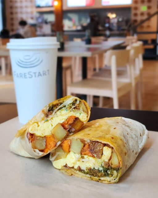 At the FareStart Restaurant, every meal tells a story of opportunity.
As a social enterprise, our dining room and kitchen double as real-time training grounds where students in our job training programs gain hands-on experience alongside our professional chefs.
Whether you’re enjoying a favorite, like our breakfast burrito paired with a handcrafted drink or joining us for lunch, know that each dish is prepared with purpose. Every plate supports skill-building, confidence and a pathway to employment.
Join us at the FareStart Restaurant to see our students in action.
#FareStart #FareStartRestaurant #WorkforceDevelopment #SeattleEats #SeattleFoodie