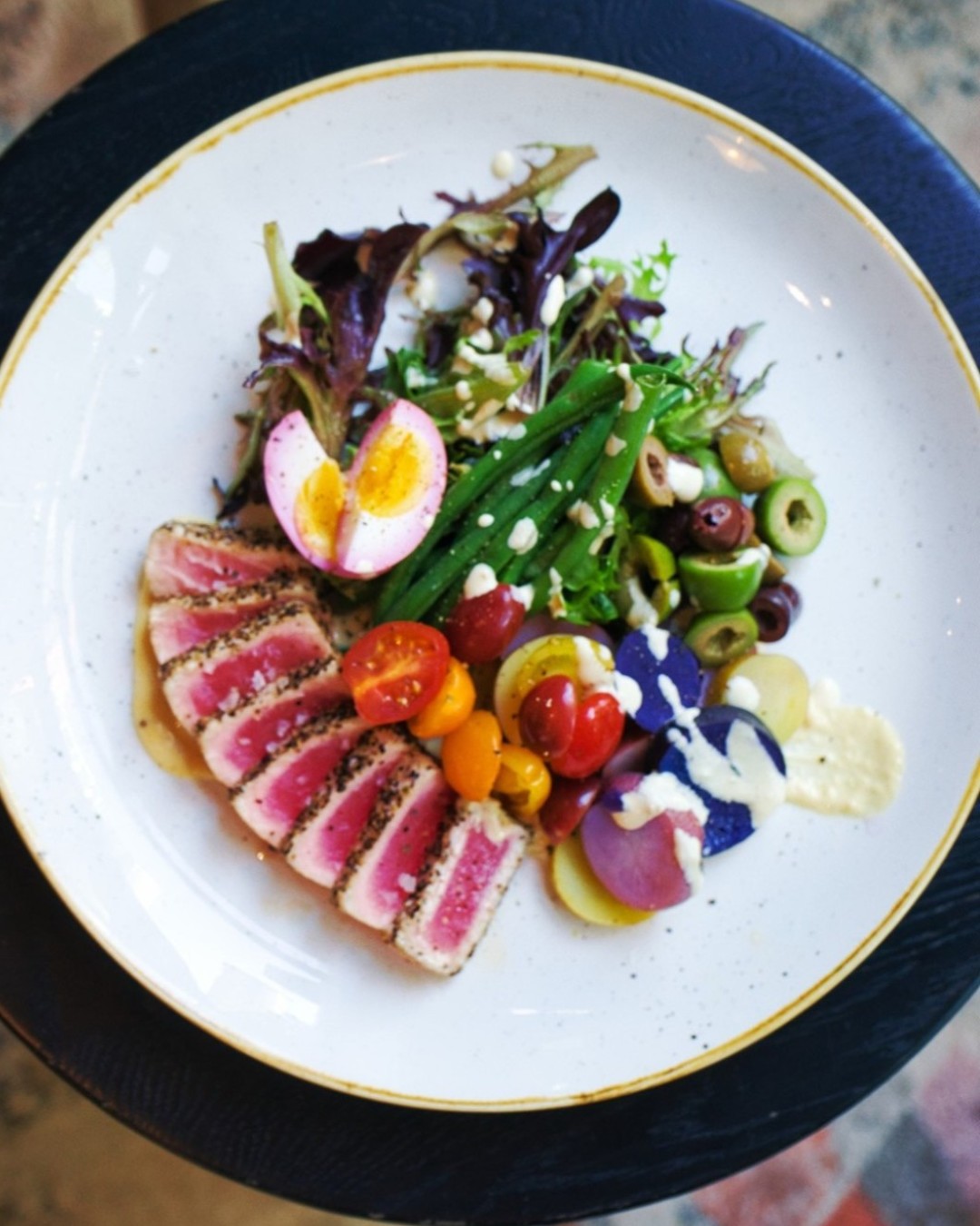 A fresh June lunch, whether you stay or take it with you. 

Our lunch special at FareStart Restaurant is a Nicoise salad with ahi tuna, satisfying and available all month long. 

Make it your June lunch order. Click FareStart Restaurant link in bio. 

#FareStart #FareStartRestaurant #DowntownSeattle #SeattleFood #EatWellDoGood