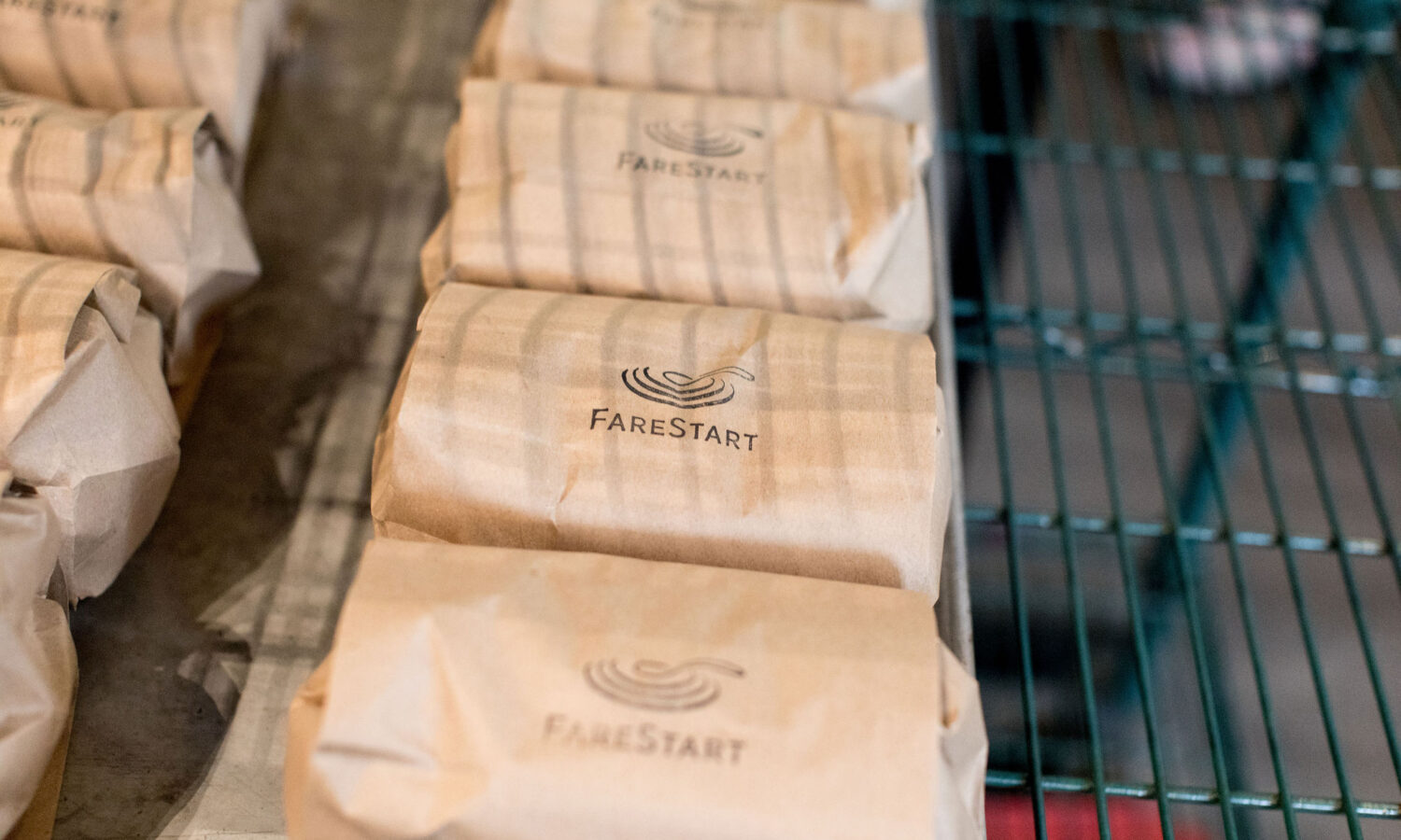 FareStart meals packaged, labeled and ready to be enjoyed