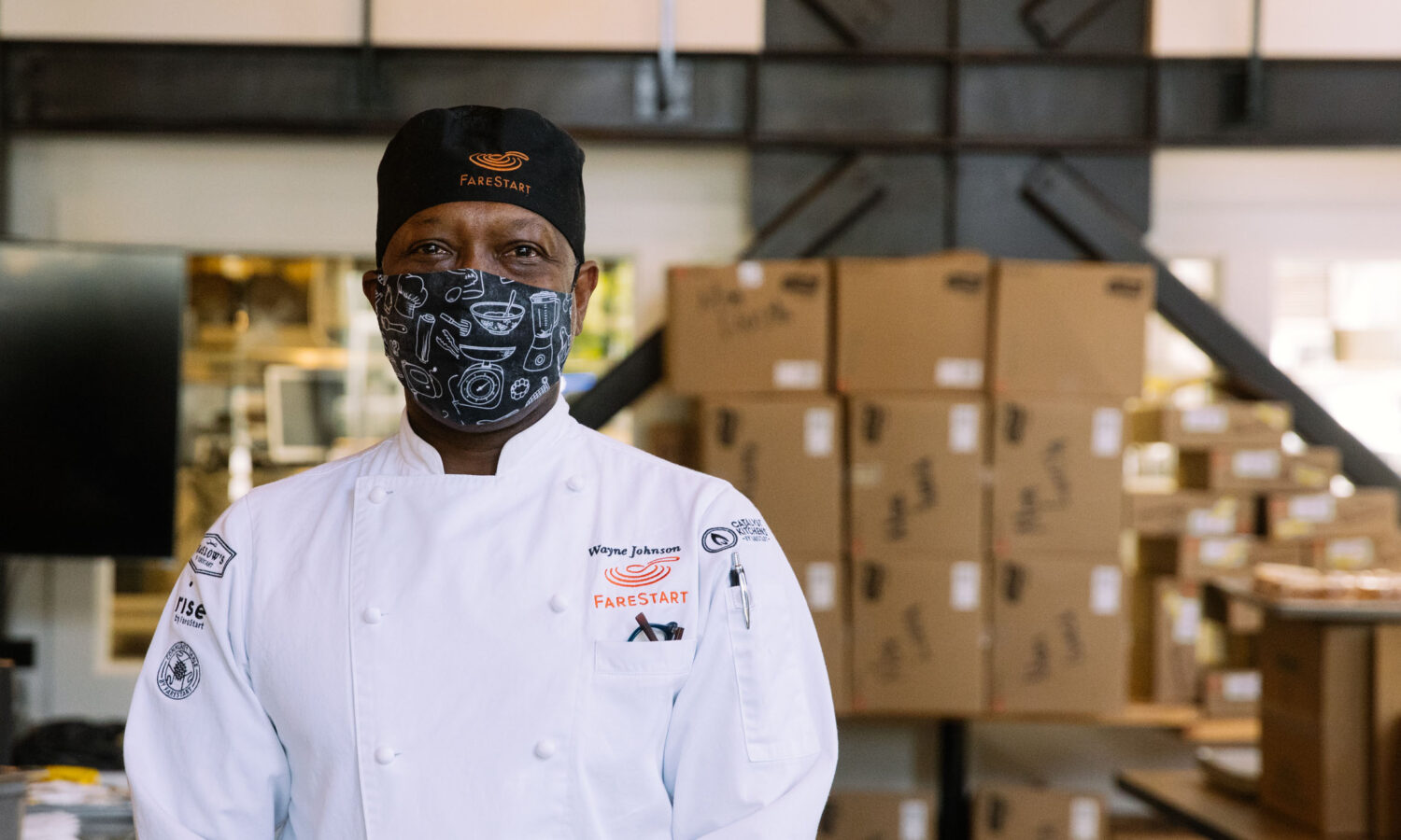 Chef Wayne with his thoughts on racial equity