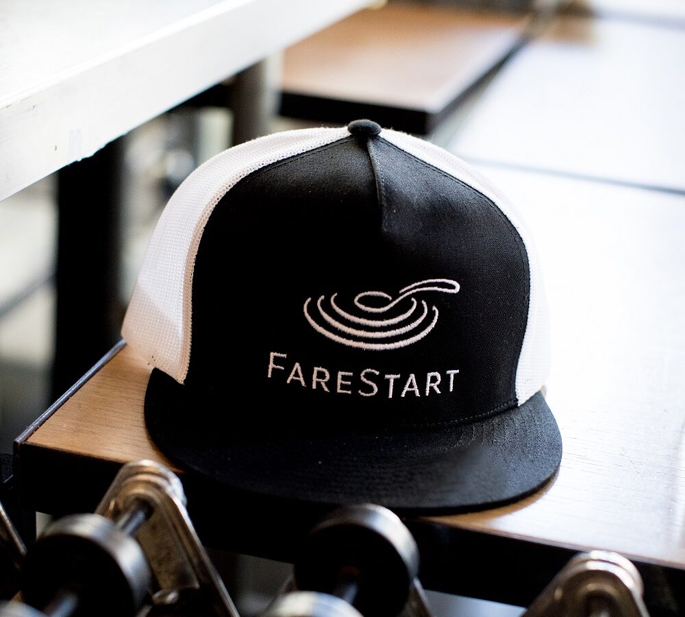 FareStart logo hat