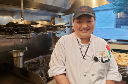 FareStart graduate and Chef Laura