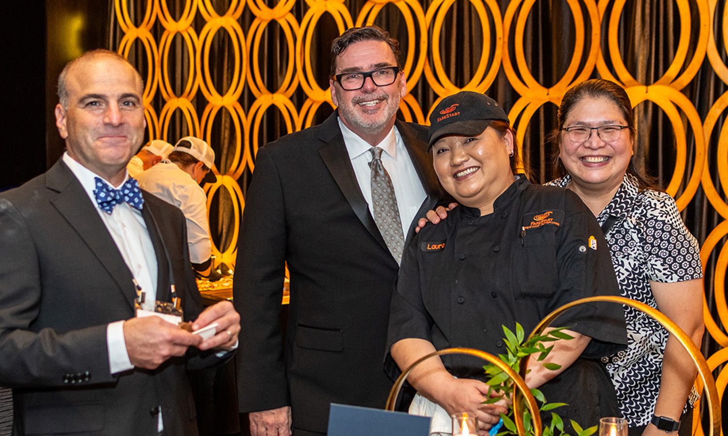 Guests and staff at FareStart's 32nd Annual Gala Auction & Dinner