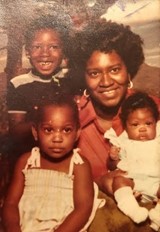 LaTanya with her family