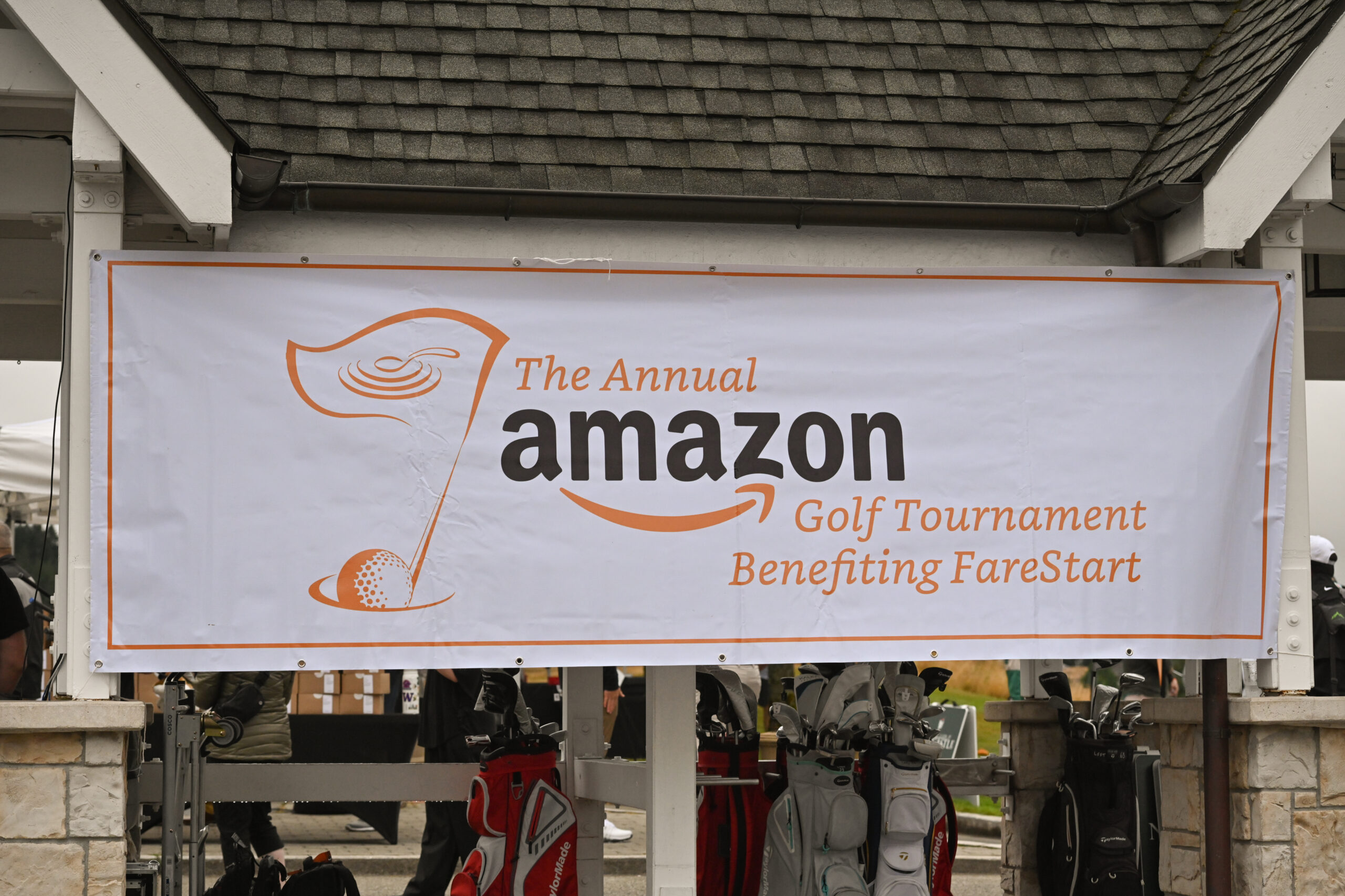 The Annual Amazon Golf Tournament benefiting FareStart banner