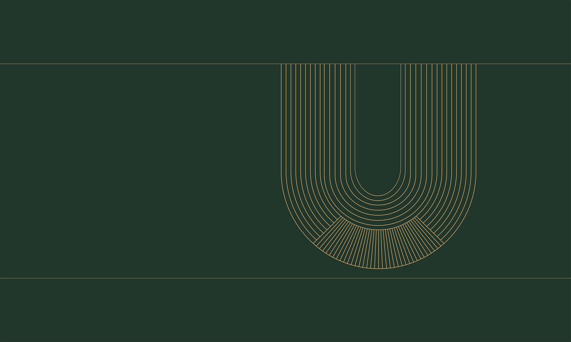 Green and gold graphic
